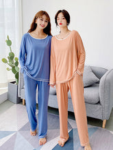 Two Pieces Comfort Long Sleeve T-Shirt And Pants Pajamas